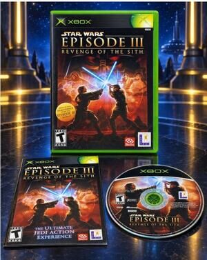 Star Wars Episode III Revenge of the Sith Original Xbox CIB pre owned